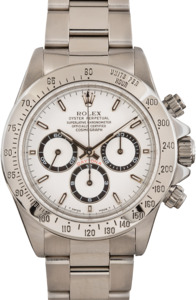 Pre Owned Rolex Daytona 16520 White Dial