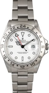 PreOwned Rolex Explorer II Ref 16570 White Dial