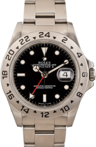 Mens Rolex Explorer II 16570 Black