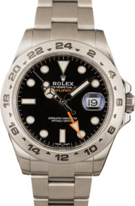 Rolex Explorer II Black Dial 216570 Stainless Steel