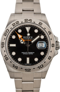 Rolex Explorer 42MM Factory Stickered Steel Model Oyster Bracelet, B&P (2010)