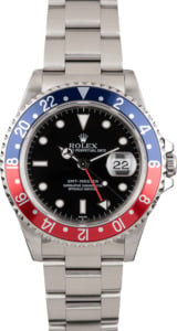 Pre-Owned Rolex GMT-Master 16700 'Pepsi' Insert