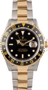 Pre Owned Rolex GMT-Master II Ref 16713 Two Tone Oyster Band