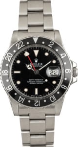 Used Rolex GMT-Master 16750 Black Dial