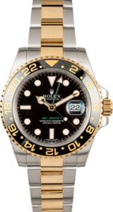 Rolex GMT Master 2 Steel and Gold 116713 Black Dial