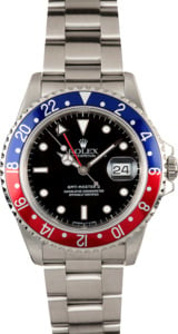 Rolex GMT Master II Pepsi 16710 Certified Pre-Owned