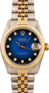 Ladies Rolex Datejust 68273 Steel & Gold