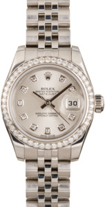 Used Rolex Datejust 179384 Diamond Bezel