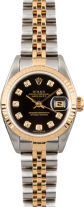 Rolex Lady-Datejust 79173 Black Diamond Dial