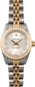 Women's Rolex Oyster Perpetual 76193 Diamond