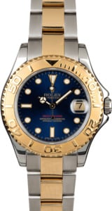 Rolex Mid-Size Yacht Master 68623 Blue Dial