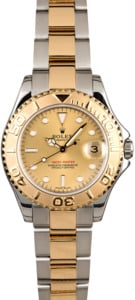 Mid-Size Rolex Yacht-Master 168623 Champagne Dial