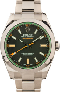Men's Rolex Milgauss 116400V