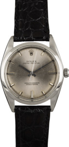 Vintage Rolex Oyster Perpetual 1018 Silver Dial