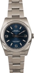 Pre Owned Rolex Oyster Perpetual 116000 Luminous Arabic Hours