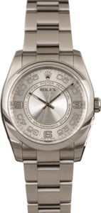 Pre Owned Rolex Oyster Perpetual 116000 Arabic Dial