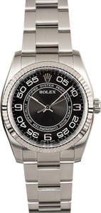 Rolex Oyster Perpetual 116034 Concentric Arabic Dial