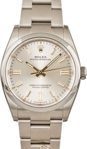 Rolex Oyster Perpetual 126000 Silver