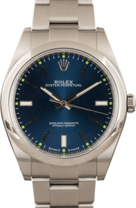Rolex Oyster Perpetual 114300 Blue Dial 39MM