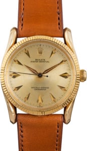 Rolex Oyster Perpetual 6593 Yellow Gold