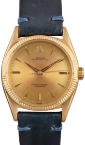 Rolex Oyster Perpetual 6599 Yellow Gold