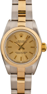 Ladies Rolex Oyster Perpetual 67183 Steel & 18k Gold