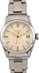 Pre-Owned Rolex OysterDate 6646 Silver Dial