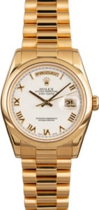 Rolex Presidential Day-Date 118208 Roman Dial
