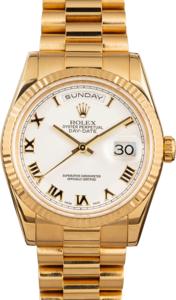 Rolex 118238 Day-Date 18k Yellow Gold