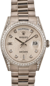 Rolex President Day-Date 118389 White Gold