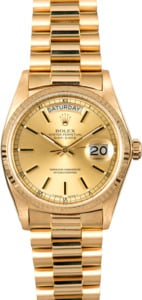 Certified Pre-Owned Rolex Day-Date 18038