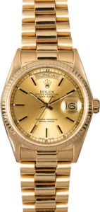 Certified Pre-Owned Rolex Day-Date 18038 President