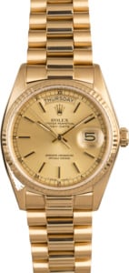 Men's Rolex Presidential 18038 Day-Date Yellow Gold