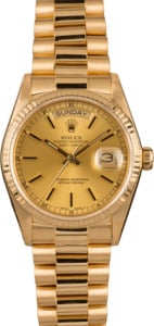 Used Rolex Day-Date 18038 President Watch