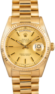 Rolex Day-Date President 18038 Champagne