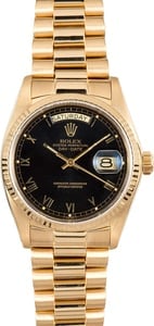 PreOwned Rolex President 18048 Yellow Gold