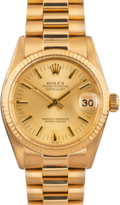Rolex President 6827 Champagne Dial