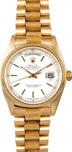 Rolex Presidential Day-Date Bark Finish 18078