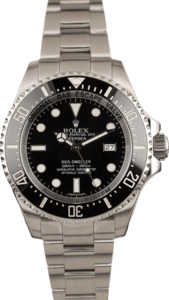 Pre-Owned Rolex Sea Dweller Deepsea 116660 Black Dial