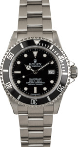 Used Rolex Sea-Dweller 16600T Black Dial