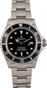Pre Owned Rolex Sea-Dweller 16600T Black Dial