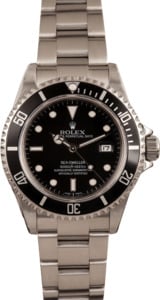 Pre-Owned Rolex Sea-Dweller 16600 Luminescent Black Dial