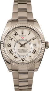 Pre-Owned Sky-Dweller Rolex 326939 White Gold T