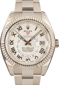 Rolex Sky-Dweller 326939 White Gold Oyster Band