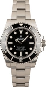 Rolex Submariner 114060 Black No Date