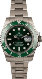 Used Ceramic Rolex Submariner 116610V Green Hulk