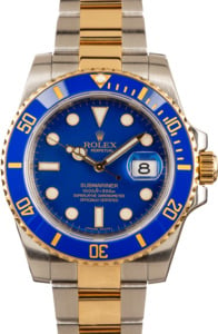 Submariner Rolex 116613LB Blue Dial