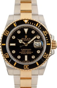 Rolex Submariner 116613 Two-Tone Black
