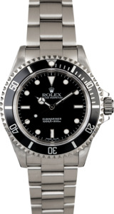 PreOwned Rolex Submariner 14060 Men's Diving Watch