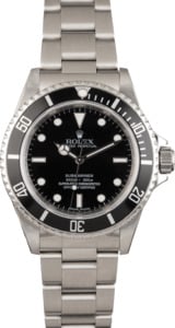 Rolex Submariner 14060 Serial Engraved No Date Watch